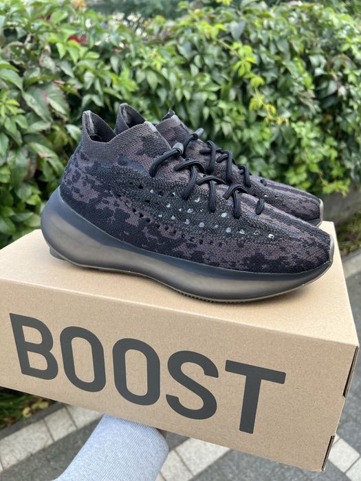 Adidas Yeezy Boost 380 Onyx sneakersy czarne buty 41 1/3