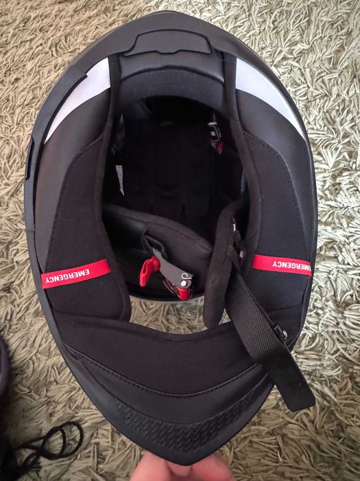 Мотошолом Scorpion Exo-520 Evo Air Matt Black M + Pinlock