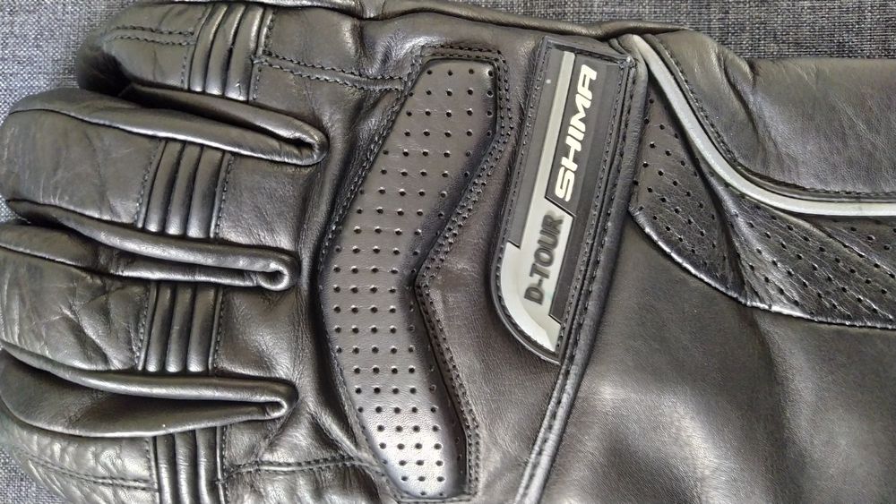 Luvas motard em pele Shima D-tour
