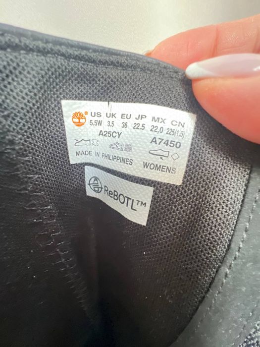 Сапоги чоботи Timberland 36 36.5 оригінал шкіра