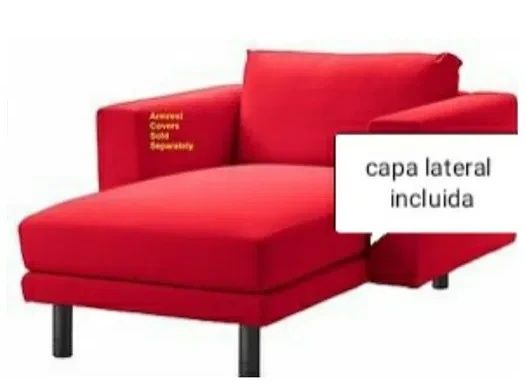 CAPA sofá IKEA norsborg chaise longue integrado separado sofá Lumiar • OLX  Portugal