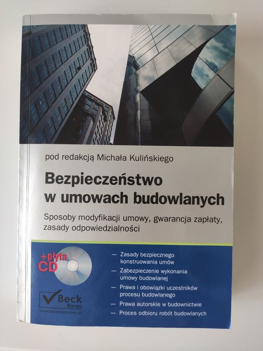 Bezpieczeństwo w umowach o roboty budowlane red. Michał Kiliński CD