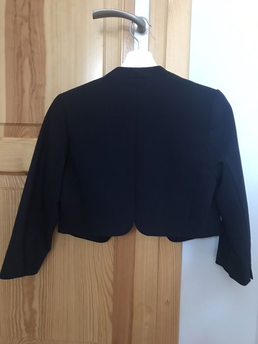 Krótki żakiet granatowy