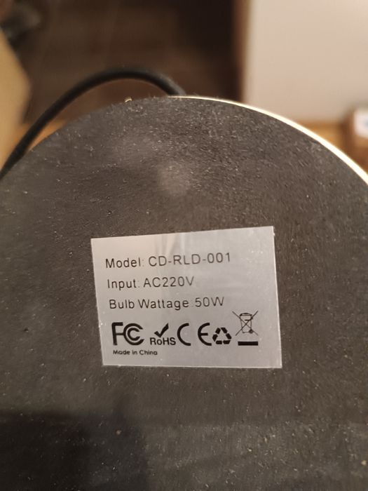 Lampa do podgrzewania świec