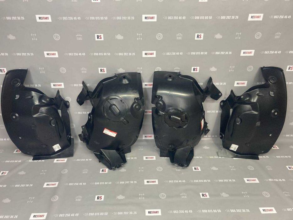 Підкрилки передні на Renault Kangoo 2 (Рено Кенго 2) 2008 - 2015