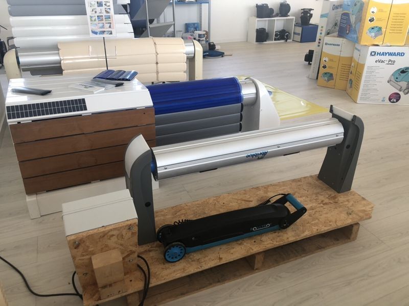 Cobertura Aero de segurança para piscina por Wi-Fi
