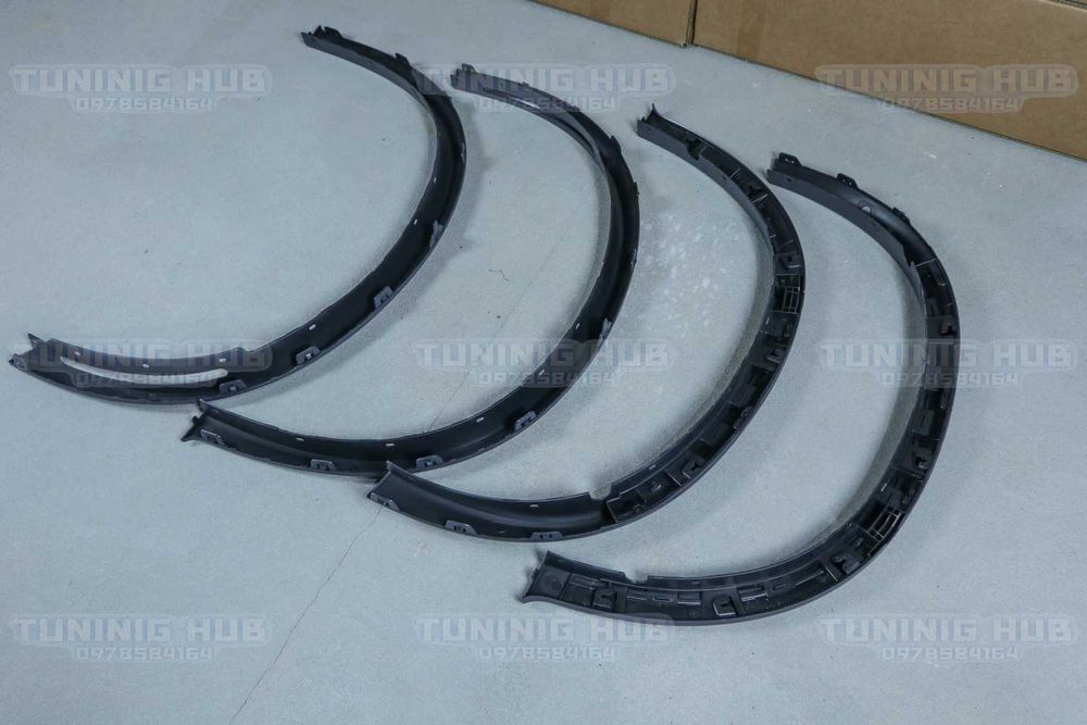 bmw x6 f16 ф16 арки расширители арок арки бмв накладки розширювачі