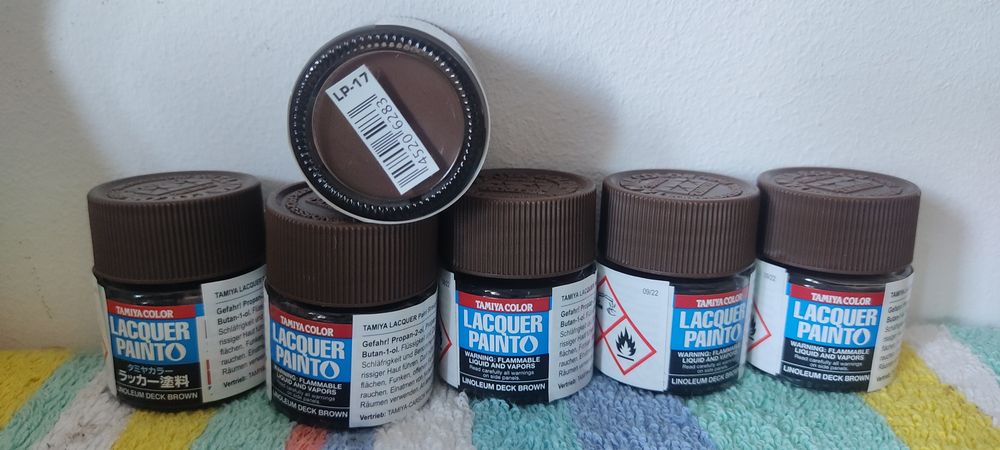 130 Tintas Tamiya Lacquer