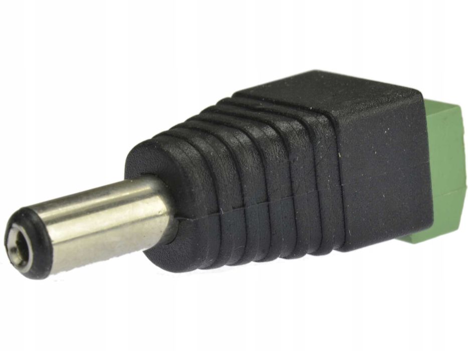 Wtyk DC 2,1/5,5mm z szybkozłączem