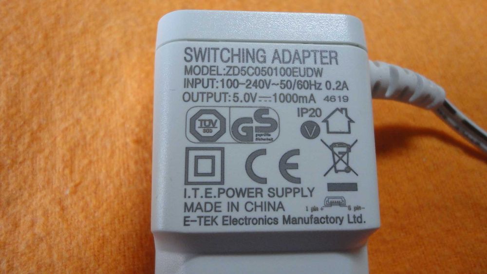Carregador corrente 5 V compatível   para monitor de bebés