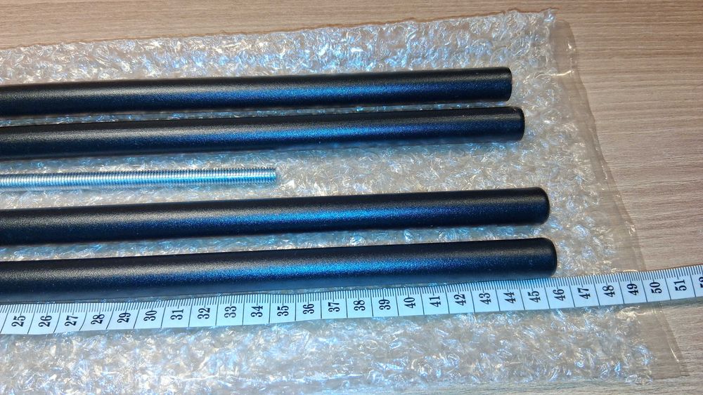 Metalowe Pręty Gwintowane Do Statywu Mikrofonowego - 4×45 cm