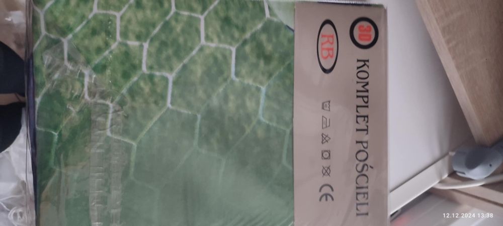 Pościel piłka nożna nowa 160x200