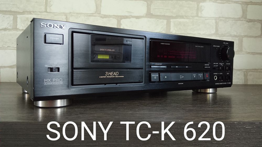 SONY TC-K 620 Stereo Cassette Deck 1990-92