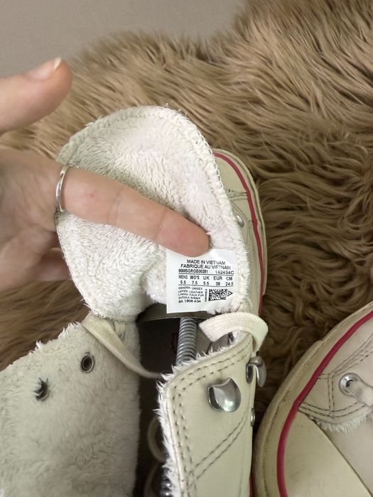 Skórzane trampki Converse