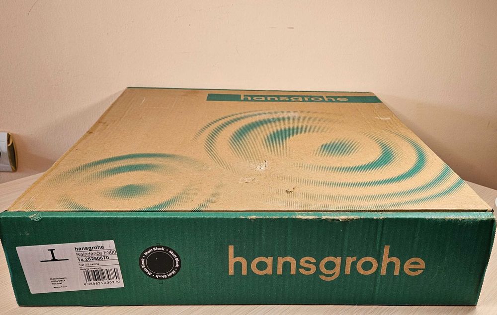 Hansgrohe Raindance E 300. Верхній душ. Матовий чорний - 26250670