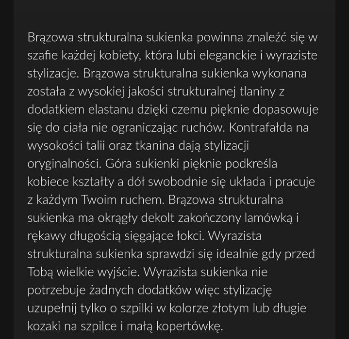 Sukienka Quiosque 42