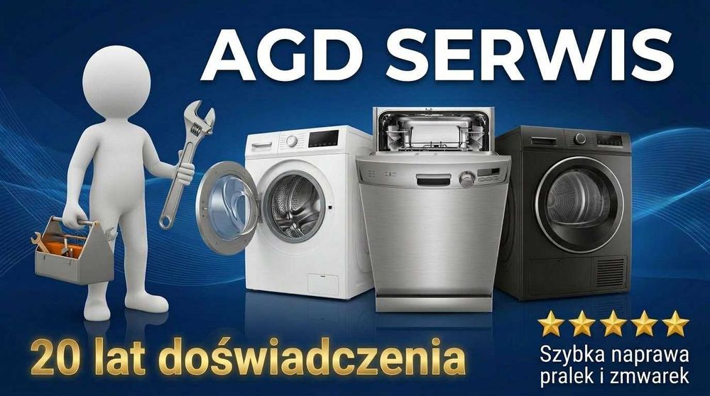 Naprawa pralek, zmywarek, piekarników -  Praga- Południe,  Północ..