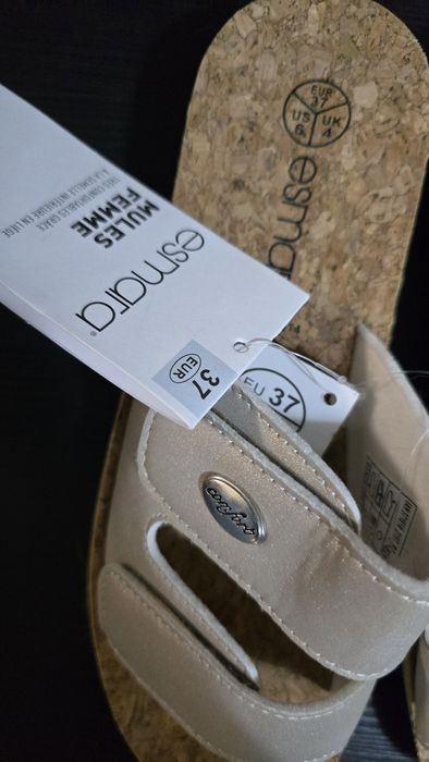 Nowe klapki damskie 37