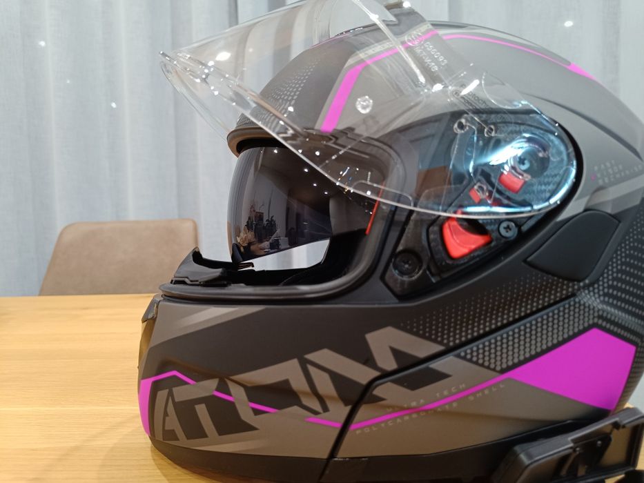 Capacete MT ATOM QUARK Matt Pink