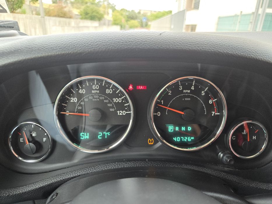 Jeep Wrangler gasolina