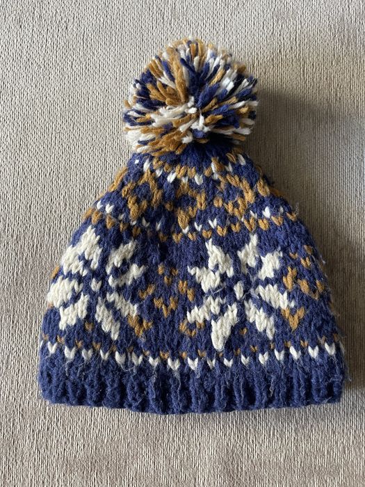 Hi Tec czapka zimowa z pomponem niebieska