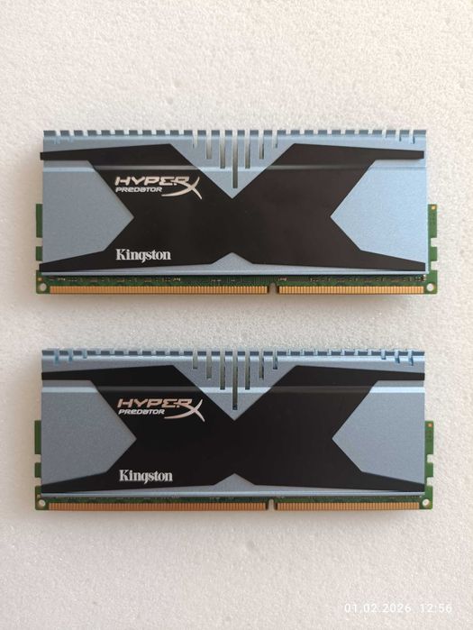 Kingston HyperX Predator DDR3-2400 8 GB (2x4 GB) оперативна пам'ять