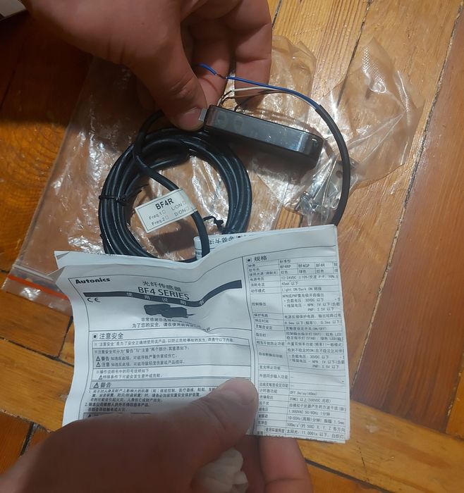 AUTONICS BF4R  BF3 волоконно-оптический датчик.