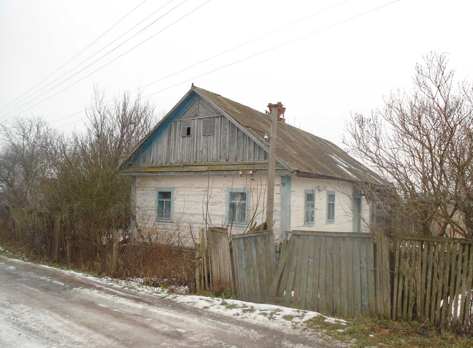 Старовинний дерев`яний будинок