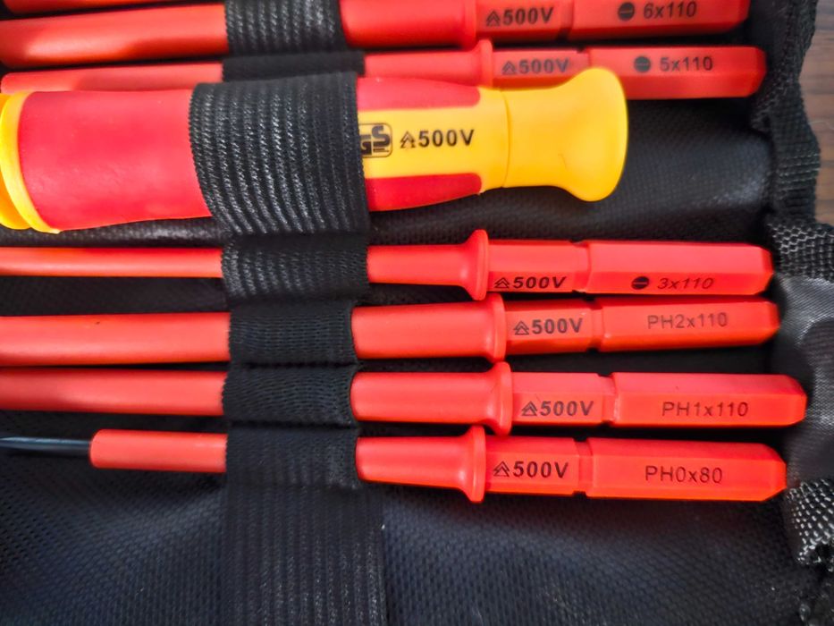 Zestaw wkrętaków dla elektryka