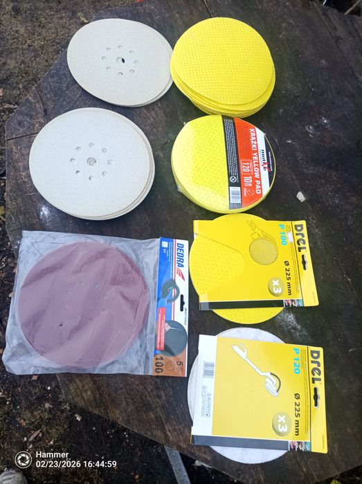 Papier ścierny do żyrafy krążek