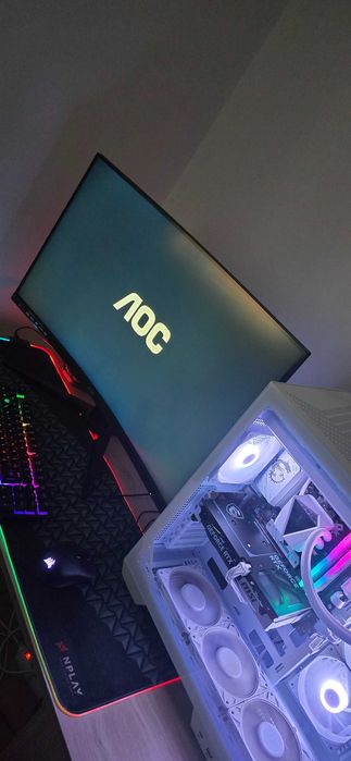 Monitor aoc 31.5 polegadas 0.5 ms 240hz curvo top