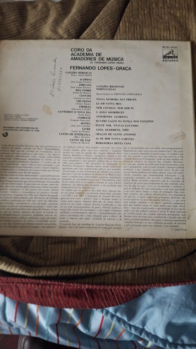 Fernando Lopes Graça canções heróicas lp