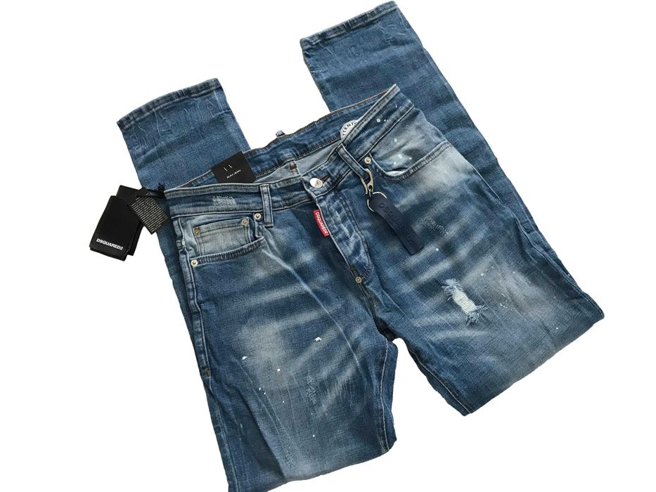 DSQUARED 2 Spodnie Jeansowe roz. 52