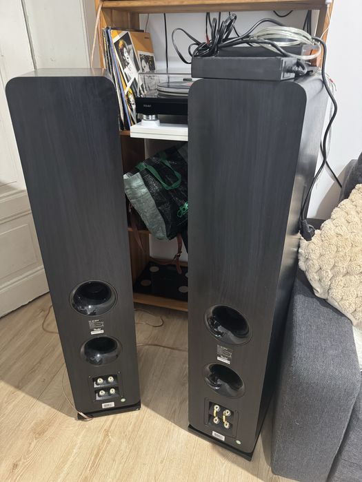 Glosniki Teufel Ultima 40 Mk2, wzmacniacz, winimini