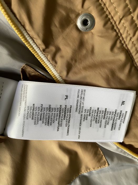 Płaszcz puchowy kurtka puchowa Marc O’Polo M 38 brązowy