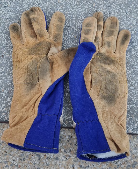 Luvas de  piloto em pele Marca ABS tamanho  L