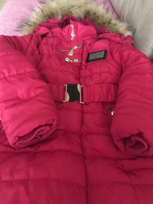 Зимова курточка D&G на дівчинку 4р