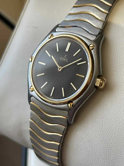Ebel Classic Wave em Aço e Ouro Ref. 181908