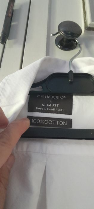 Camisa de algodao slim fit