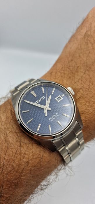 Seiko Presage Automatic Blue Sharp Edge Series - Baby Grand Seiko