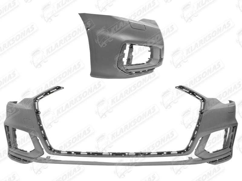 Бампер передній  AUDI A6 (C8), 2018 - 2022 4KD807065CGRU  4K0807065GRU