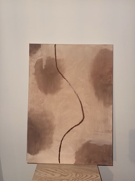 Tela pintada Marrom