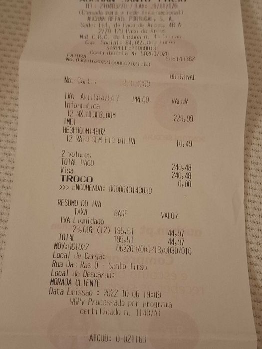 Notebook Acer a Venda