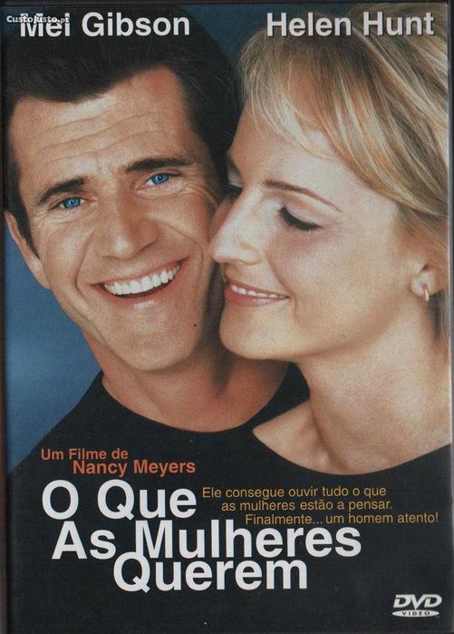 Dvd O Que As Mulheres Querem -comédia - Mel Gibson/ Helen Hunt -extras
