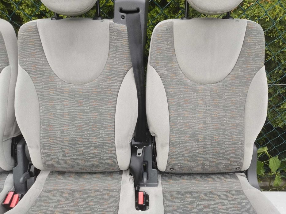 Fotel Fotele Lawka Kanapa 3os Welur  Scudo Expert Jumpy Proace 06-