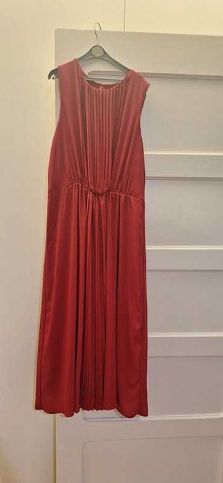 Vestido comprido Mango