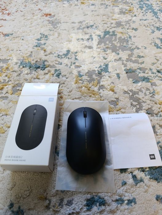 Миша бездротова Xiaomi Mi Mouse Wireless 2 Чорна