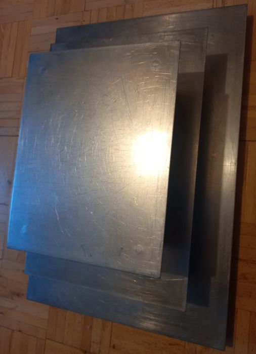 Stelaż ukryty do tortu piętrowego ANGLIK prostokątny 3-elementowy