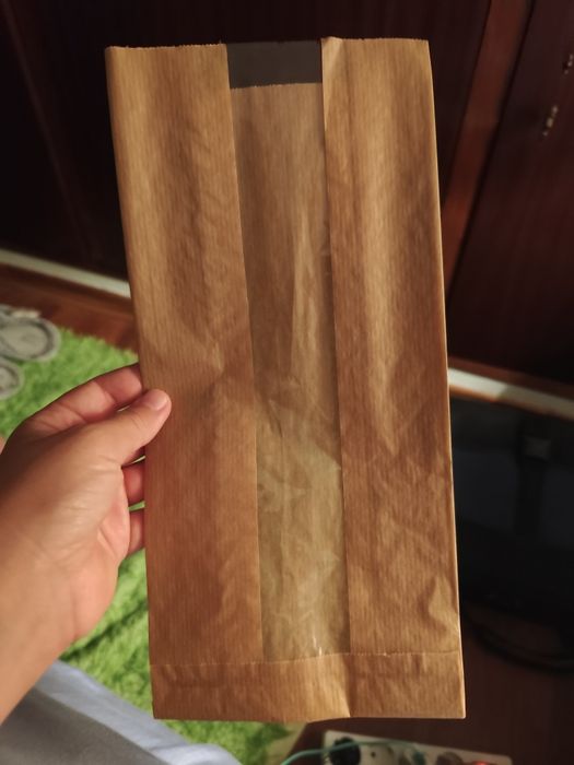 Saquetas de Papel Kraft com Janela
