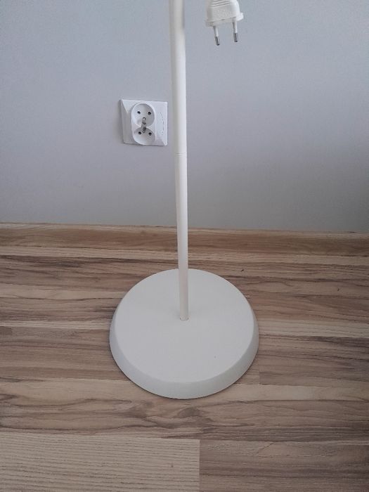 Lampa stojąca biała 173cm